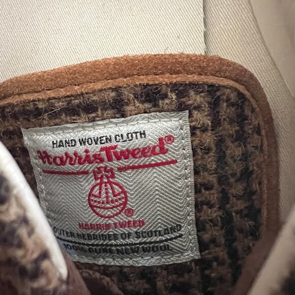 POLO RALPH LAUREN Keaton Harris Tweed Sneaker In Glen Plaid Size 14 - Picture 12 of 16